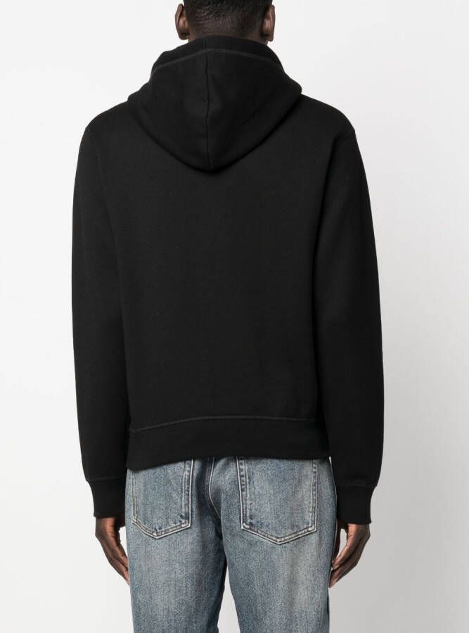 DSQUARED2 Hoodie met logoprint Zwart