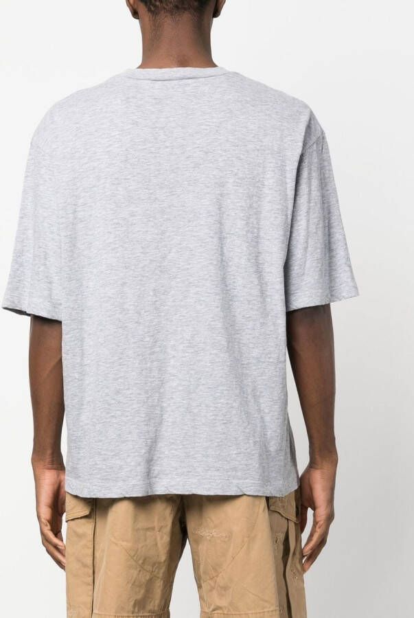 DSQUARED2 logo-print cotton T-shirt Grijs