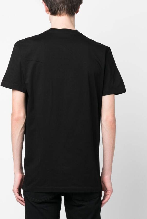 DSQUARED2 T-shirt met logoprint Zwart