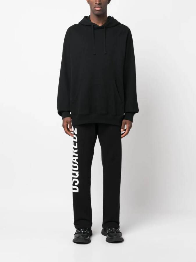 DSQUARED2 Trainingsbroek met logoprint Zwart