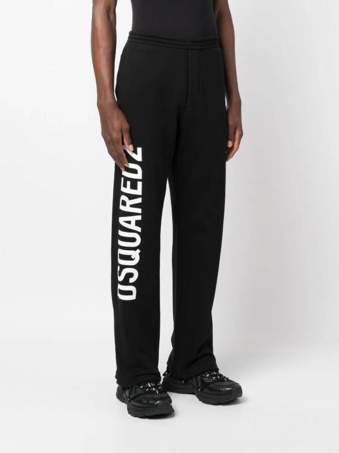 DSQUARED2 Trainingsbroek met logoprint Zwart