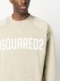 Dsquared2 logo-print crew neck sweatshirt Beige - Thumbnail 5