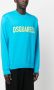 DSQUARED2 Sweater met logoprint Blauw - Thumbnail 3