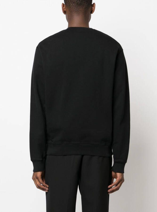 DSQUARED2 Sweater met logoprint Zwart