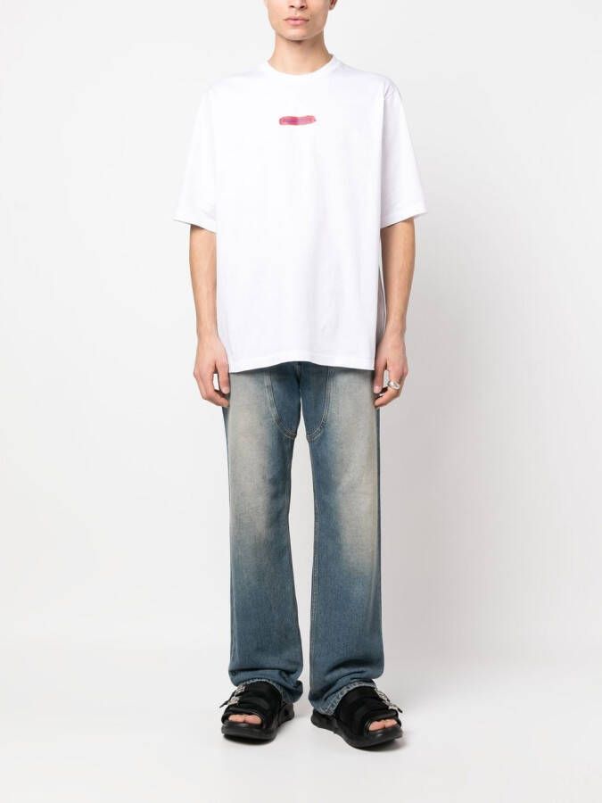 DSQUARED2 T-shirt met logoprint Wit