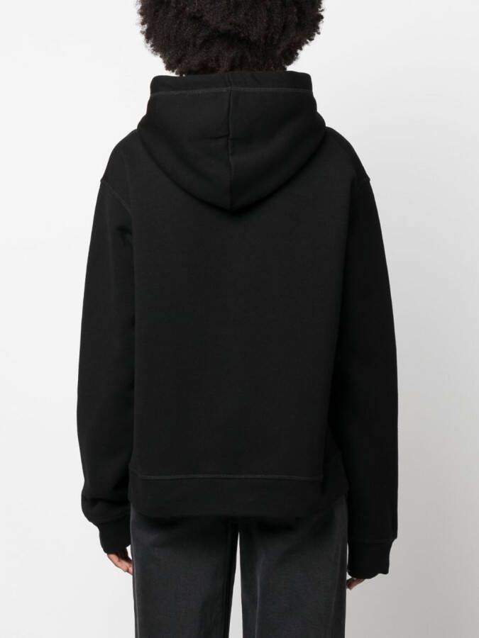 DSQUARED2 Hoodie met logoprint Zwart