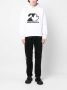 DSQUARED2 logo-print drawstring hoodie Wit - Thumbnail 2