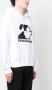 DSQUARED2 logo-print drawstring hoodie Wit - Thumbnail 3