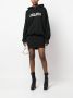 DSQUARED2 Jurk met logoprint Zwart - Thumbnail 2