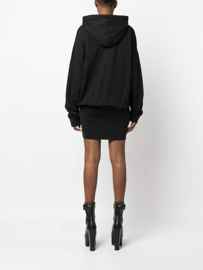 DSQUARED2 Jurk met logoprint Zwart