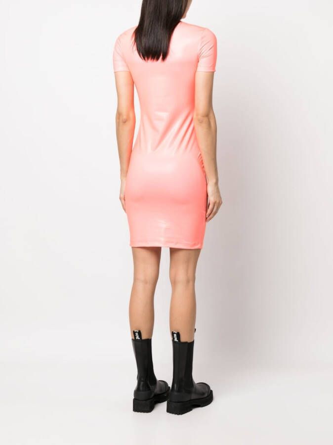 Dsquared2 Mini-jurk met logoprint Roze