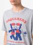 DSQUARED2 T-shirt met logoprint Grijs - Thumbnail 5