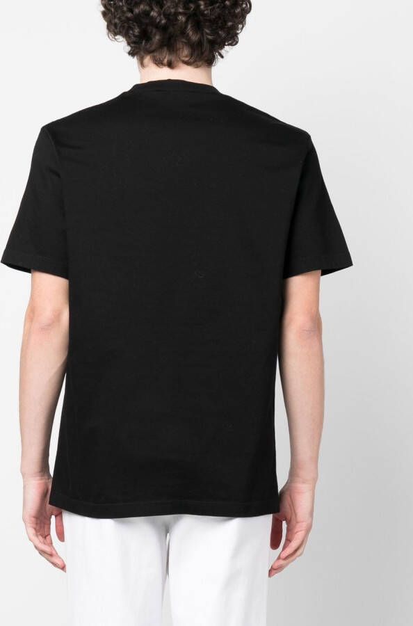 DSQUARED2 logo-print short-sleeve T-shirt Zwart