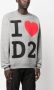 Dsquared2 Sweater met logoprint Grijs - Thumbnail 3