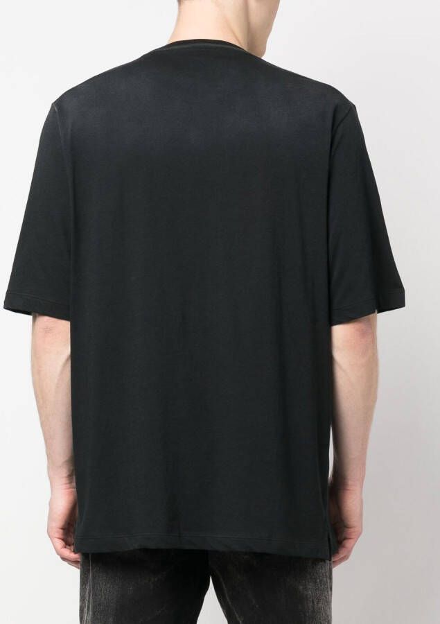 DSQUARED2 T-shirt met logoprint Zwart
