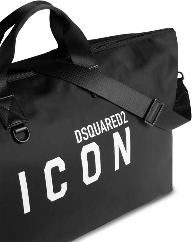 Dsquared2 logo-print tote bag Zwart