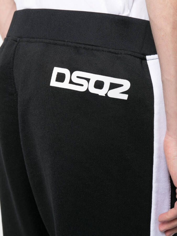 Dsquared2 Trainingsbroek met logoprint Zwart