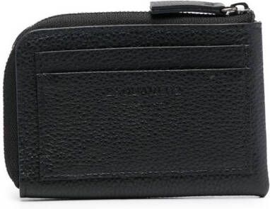 DSQUARED2 logo-print zip-up wallet Zwart