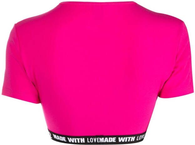 Dsquared2 Cropped top Roze