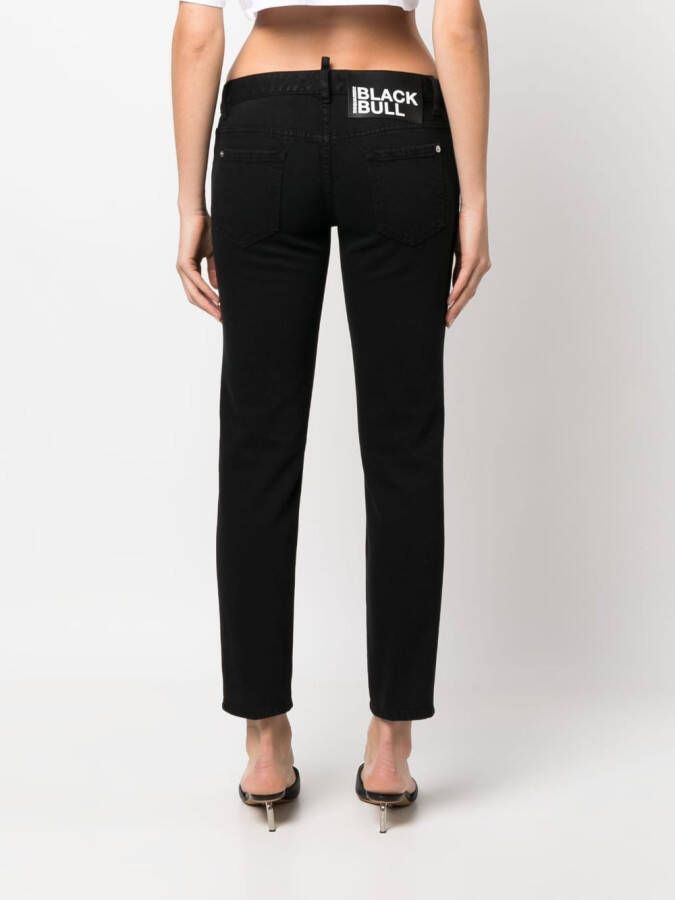 DSQUARED2 Skinny jeans Zwart