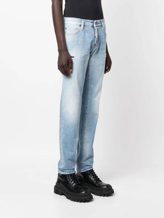 DSQUARED2 Slim-fit jeans Blauw