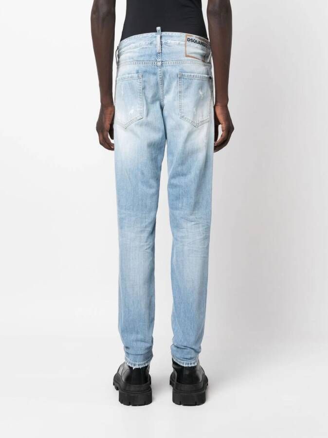 DSQUARED2 Slim-fit jeans Blauw