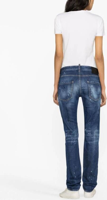 DSQUARED2 Gerafelde jeans Blauw