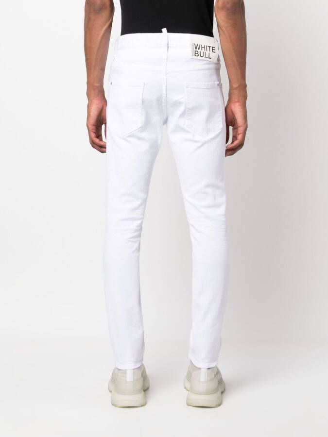 Dsquared2 Straight jeans Wit