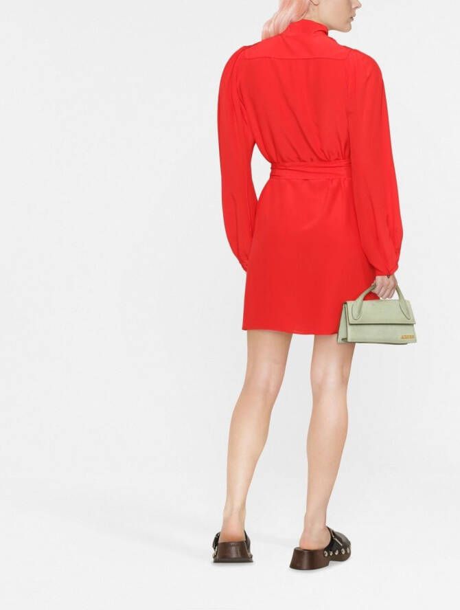 Dsquared2 Mini-jurk met strik Rood