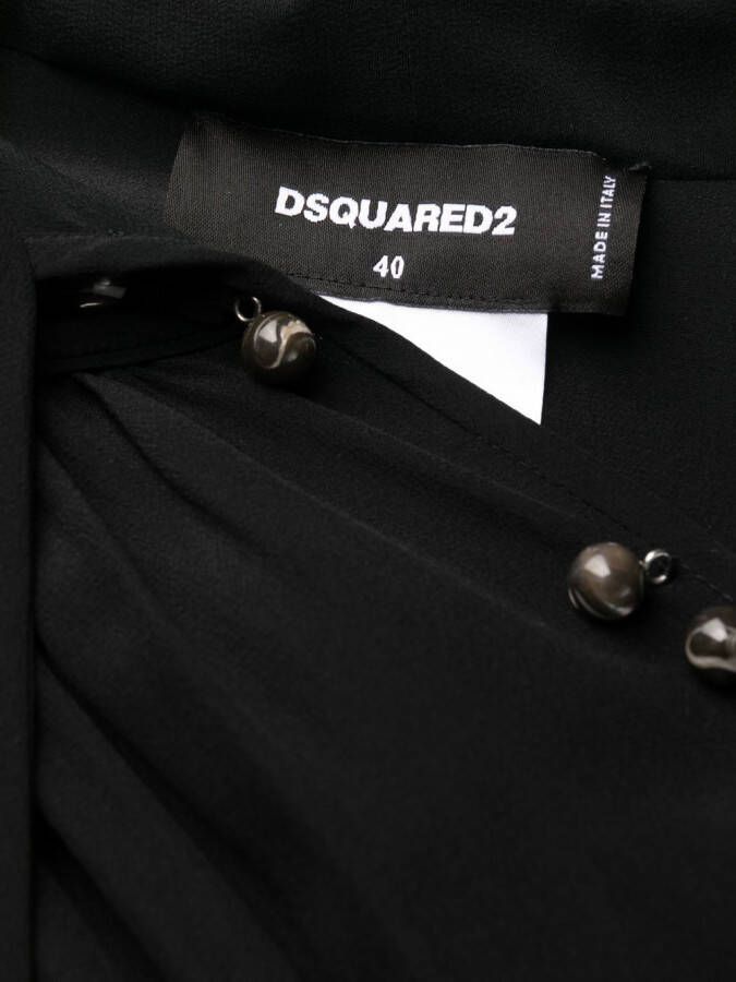 Dsquared2 Mini-jurk met strik Zwart