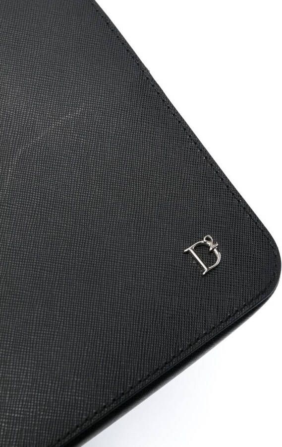 Dsquared2 monogram-embellished clutch bag Zwart