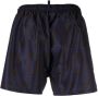 DSQUARED2 Zwembroek met monogramprint Blauw - Thumbnail 2