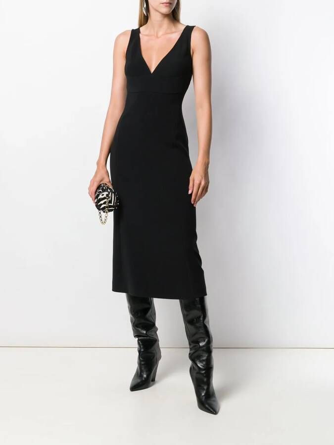 DSQUARED2 Mouwloze jurk Zwart