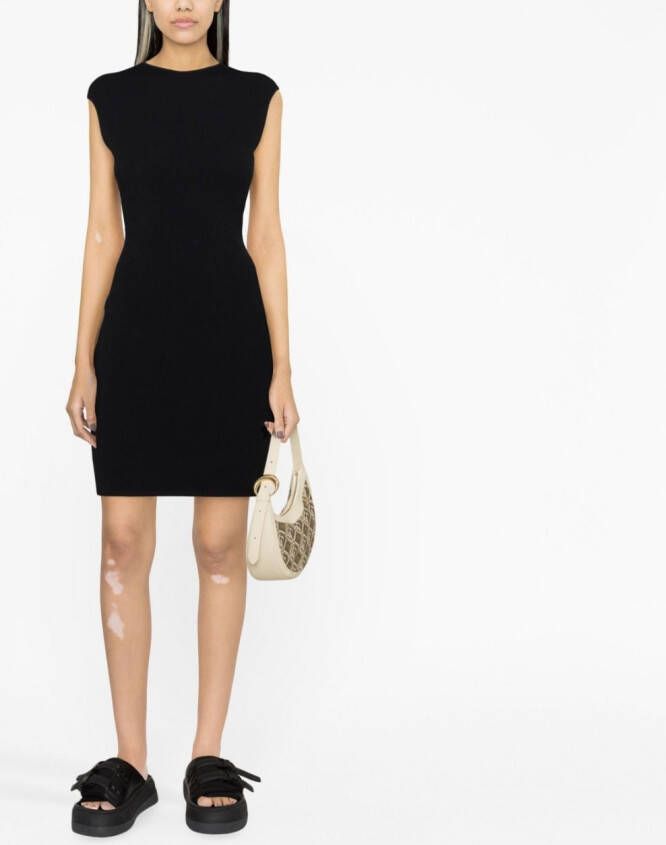 DSQUARED2 Mouwloze mini-jurk Zwart