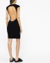 DSQUARED2 Mouwloze mini-jurk Zwart - Thumbnail 4