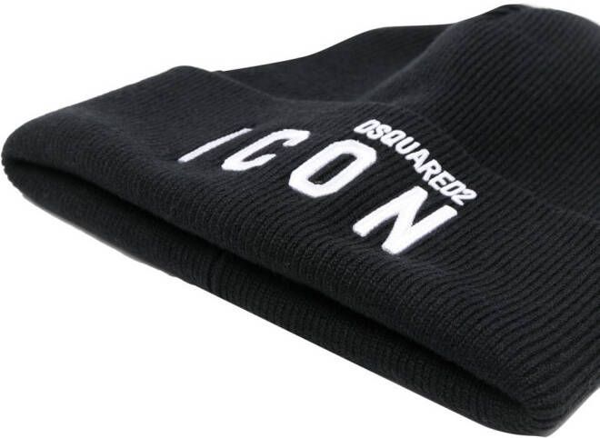 DSQUARED2 Muts met Icon-detail Zwart
