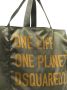 DSQUARED2 One Planet shopper met tekst Groen - Thumbnail 5