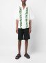 DSQUARED2 Overhemd met bladerprint Wit - Thumbnail 2