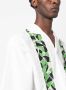 DSQUARED2 Overhemd met bladerprint Wit - Thumbnail 5