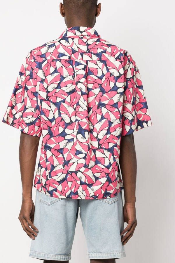 Dsquared2 Overhemd met bloemenprint Roze