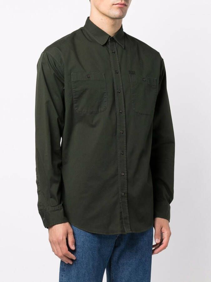 DSQUARED2 Overhemd met borstzak Groen