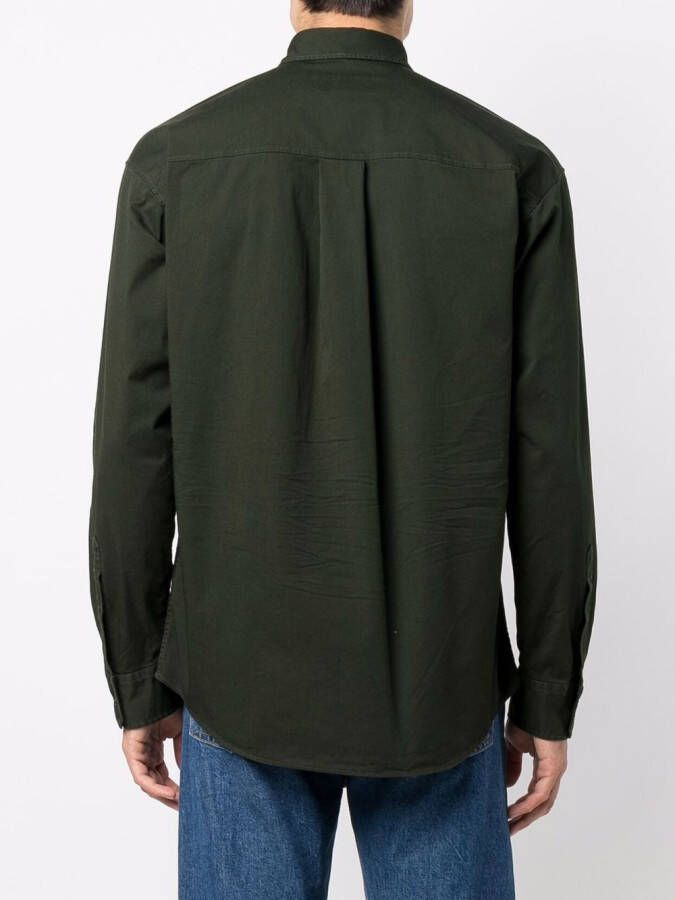 DSQUARED2 Overhemd met borstzak Groen