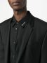 DSQUARED2 Overhemd met geborduurd logo Zwart - Thumbnail 5