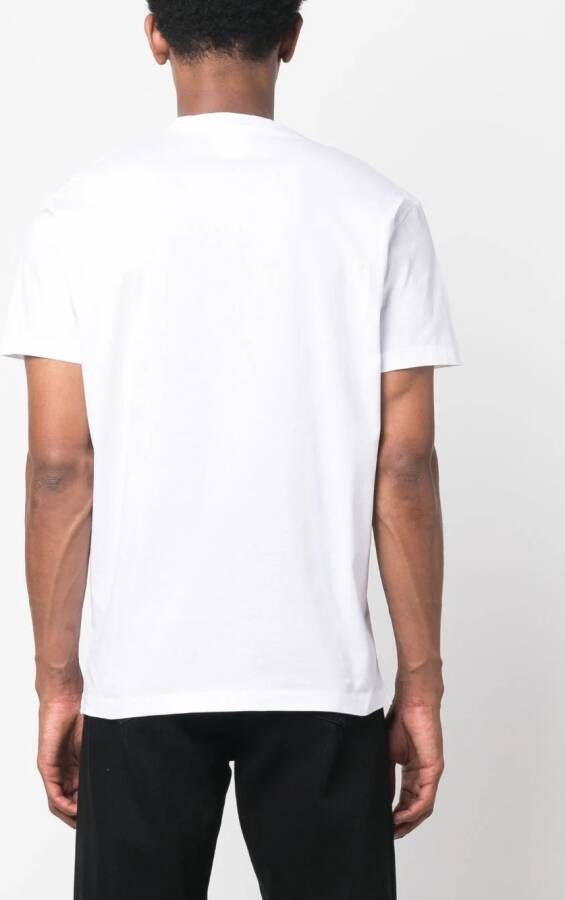 DSQUARED2 Overhemd met pixelprint Wit