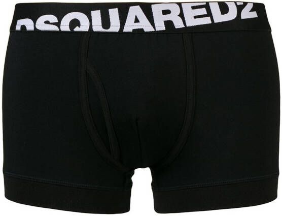 Dsquared2 pack of two briefs Zwart