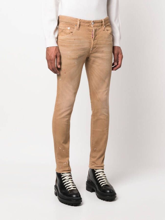 Dsquared2 Skinny jeans Beige
