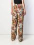 DSQUARED2 Palazzo broek met print Beige - Thumbnail 4
