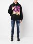 DSQUARED2 Hoodie met palmprint Zwart - Thumbnail 2
