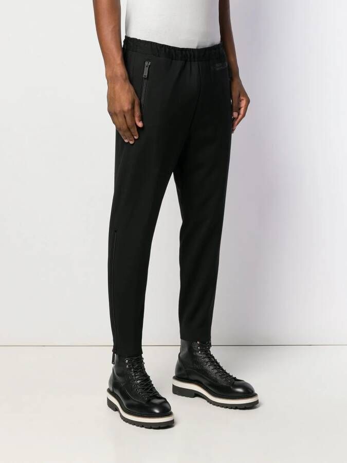 DSQUARED2 Pantalon met logopatch Zwart
