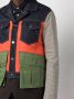 Dsquared2 patchwork buttoned jacket Blauw - Thumbnail 5